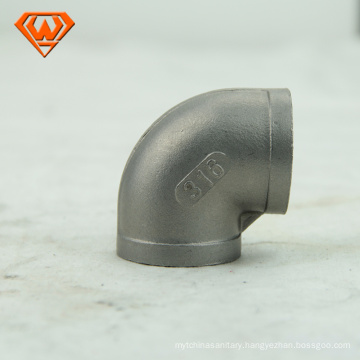 stainless steel pipe fitting BS4825 welded elbow with straight end manufactory CE/ISO